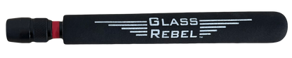 The Glass Rebel Blade Handle – quick-connect manual handle (no blade attached).